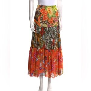 Gucci Maxi Skirt from Pre-Fall 2019 Collection by Alessandro Michele Sz 44